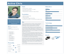 Personas PDF - David J Stine Design