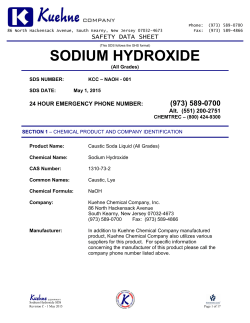 sodium hydroxide
