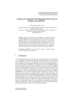 Analysis of Conduction Path Dependent Off