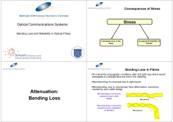 Attenuation: Bending Loss
