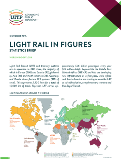 light rail in figures