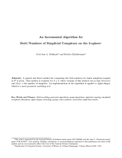 An Incremental Algorithm for Betti Numbers of Simplicial Complexes