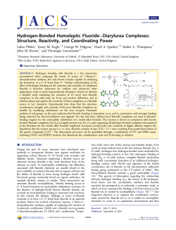 Hydrogen-Bonded Homoleptic Fluoride