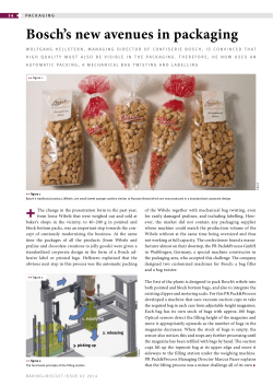 Confiserie Bosch - Baking + Biscuit International