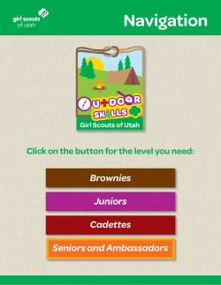 Navigation - Girl Scouts of Utah