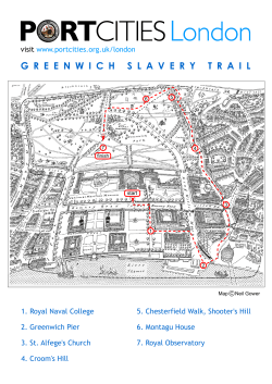 G R E E N W I C H S L A V E R Y T R A I L