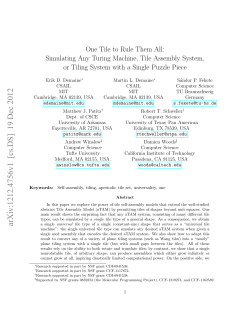 One Tile to Rule Them All: Simulating Any Turing Machine, Tile
