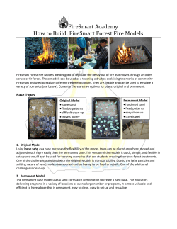 FireSmart Academy How to Build: FireSmart Forest