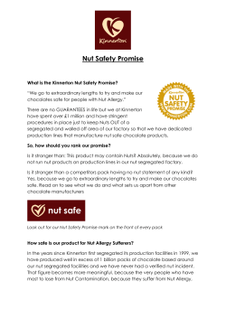Nut Safety Promise