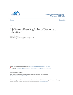 Is Jefferson a Founding Father of Democratic