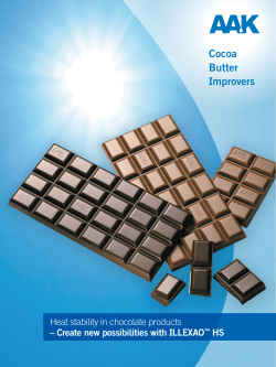 Cocoa Butter Improvers
