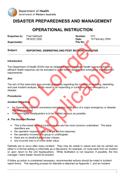 Operational Circular Base Document
