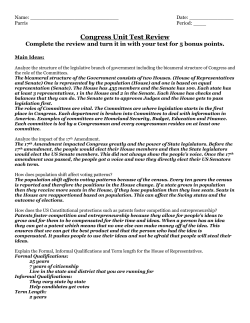 Congress Test Review Aca-2014-KEY