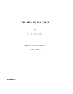 The Girl On the Train script