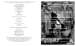 All That Jazz (February 2011)