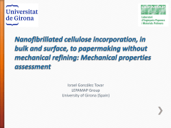 Nanofibrillated cellulose incorporation, in bulk and surface, to