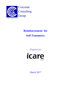 Reimbursement for Self-Tonometry