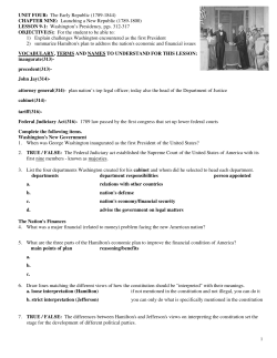 notes chapters 9