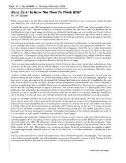 Gang Cars - Is Now The Time To Think BIG?