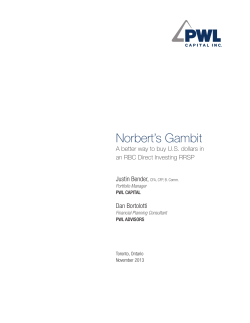 Norbert`s Gambit