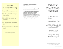 Family Planning (English)