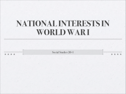 Social Studies 20-1 - wolfesocial20-1