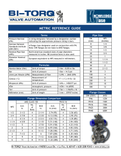 Metric Reference - Bi-Torq