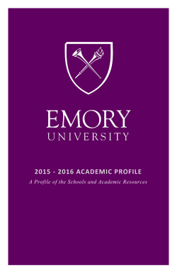 2015 - 2016 - Emory University