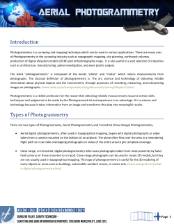 Aerial Photogrammetry - eThekwini Municipality