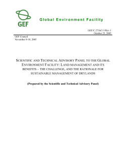 English - Global Environment Facility