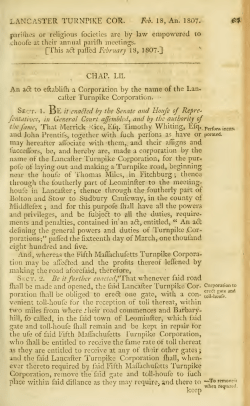 Acts and resolves passed by the General Court