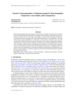 Toward a Noncommutative Arithmetic