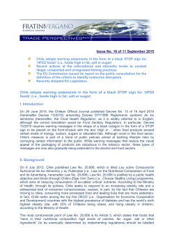 Issue No. 16 of 11 September 2015