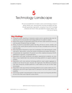 Technology Landscape