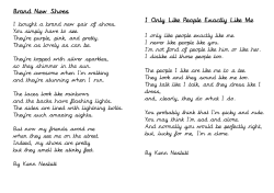 Examples of cursive handwriting