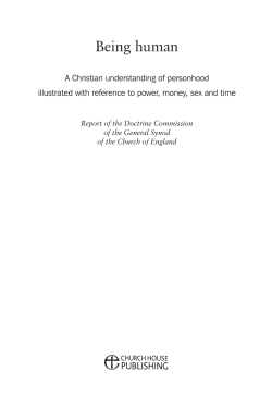 Being Human - Church House Publishing