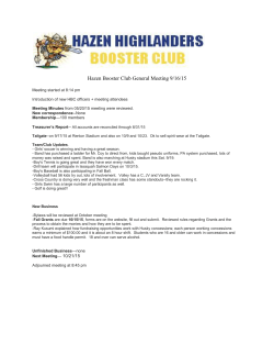 Minutes September 2015