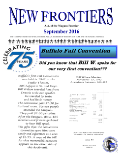 Buffalo Fall Convention
