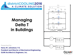 Managing Delta T in Buildings