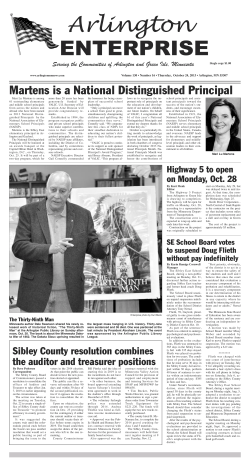 Arlington - The McLeod County Chronicle