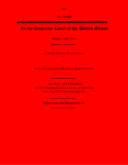 In the Supreme Court of the United States