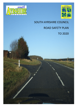 South Ayrshire Council Road Safety Plan to 2020 Summary