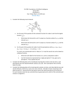 Homework 4 - Cornell Computer Science