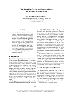 Exploiting Phrasal and Contextual Clues for Negation Scope Detection