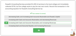 and increasing both Accounts Receivable - MGMT-026