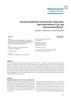 Reciprocal polyhedra and the Euler relationship: cage hydrocarbons