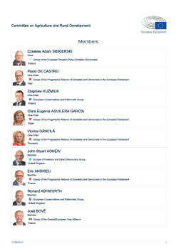 full list - European Parliament