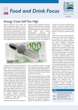July 2010 - Food and Drink Industry Ireland