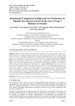 Benchmark Comparison of High and Low Performers to Identify Key