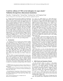 Could the collision of CMEs in the heliosphere be super
